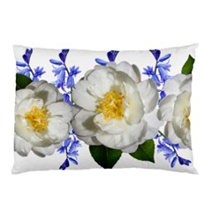 Flowers Camellia Bluebells Fragrant Pillow Case by Pakrebo