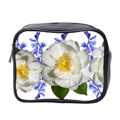 Flowers Camellia Bluebells Fragrant Mini Toiletries Bag (two Sides) by Pakrebo