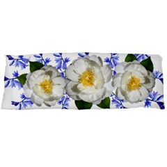 Flowers Camellia Bluebells Fragrant Body Pillow Case (dakimakura) by Pakrebo