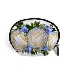 Roses Flowers Plumbago Arrangement Accessory Pouch (small) by Pakrebo