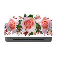 Roses Flowers Berries Arrangement Memory Card Reader With Cf by Pakrebo