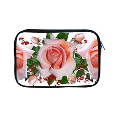 Roses Flowers Berries Arrangement Apple Ipad Mini Zipper Cases by Pakrebo