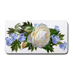 Rose White Flower Plumbago Medium Bar Mats by Pakrebo