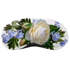 Rose White Flower Plumbago Sleeping Mask