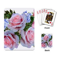 Roses Plumbago Flowers Fragrant Playing Cards Single Design (rectangle) by Pakrebo