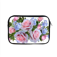 Roses Plumbago Flowers Fragrant Apple Macbook Pro 15  Zipper Case by Pakrebo