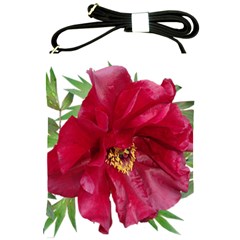 Flowers Red Peony Arrangement Shoulder Sling Bag by Pakrebo