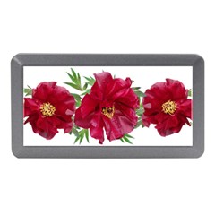 Flowers Red Peony Arrangement Memory Card Reader (mini) by Pakrebo