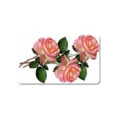 Roses Flowers Perfume Garden Magnet (name Card) by Pakrebo