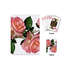 Roses Flowers Perfume Garden Playing Cards Single Design (mini) by Pakrebo