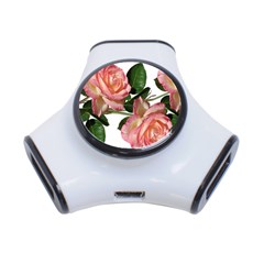 Roses Flowers Perfume Garden 3-port Usb Hub by Pakrebo