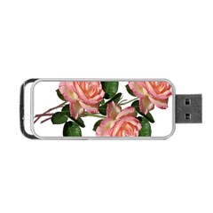 Roses Flowers Perfume Garden Portable Usb Flash (one Side) by Pakrebo