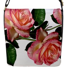 Roses Flowers Perfume Garden Flap Closure Messenger Bag (s) by Pakrebo