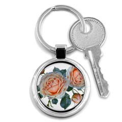 Roses Flowers Buds Ragrance Key Chain (round) by Pakrebo