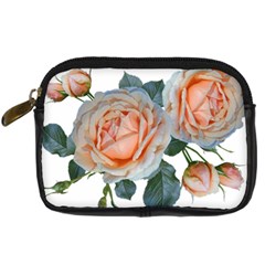 Roses Flowers Buds Ragrance Digital Camera Leather Case by Pakrebo