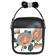 Roses Flowers Buds Ragrance Girls Sling Bag by Pakrebo