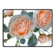 Roses Flowers Buds Ragrance Fleece Blanket (small) by Pakrebo