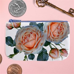 Roses Flowers Buds Ragrance Large Coin Purse by Pakrebo