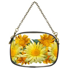 Daisies Flowers Yellow Arrangement Chain Purse (two Sides) by Pakrebo