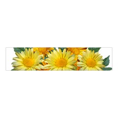 Daisies Flowers Yellow Arrangement Velvet Scrunchie by Pakrebo