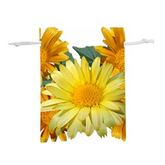 Daisies Flowers Yellow Arrangement Lightweight Drawstring Pouch (s) by Pakrebo