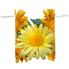 Daisies Flowers Yellow Arrangement  Lightweight Drawstring Pouch (xl) by Pakrebo