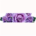 Roses Violets Flowers Arrangement Large Bar Mats 32 x8.5  Bar Mat