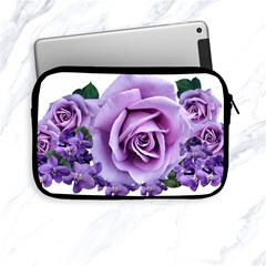 Roses Violets Flowers Arrangement Apple Ipad Mini Zipper Cases by Pakrebo