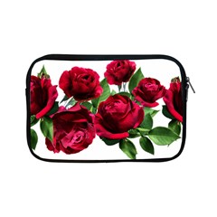 Roses Flowers Red Romantic Garden Apple Ipad Mini Zipper Cases by Pakrebo