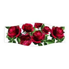 Roses Flowers Red Romantic Garden Stretchable Headband by Pakrebo