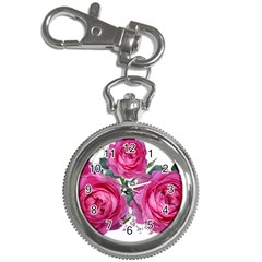 Roses Gypsophila Flowers Fragrant Key Chain Watches by Pakrebo