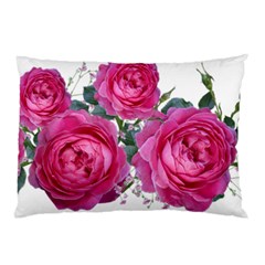 Roses Gypsophila Flowers Fragrant Pillow Case by Pakrebo