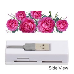 Roses Gypsophila Flowers Fragrant Memory Card Reader (stick) by Pakrebo