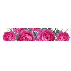 Roses Gypsophila Flowers Fragrant Large Flano Scarf 