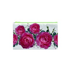 Roses Gypsophila Flowers Fragrant Cosmetic Bag (xs) by Pakrebo