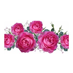 Roses Gypsophila Flowers Fragrant Satin Wrap by Pakrebo