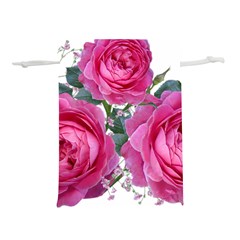 Roses Gypsophila Flowers Fragrant Lightweight Drawstring Pouch (s)