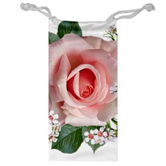 Roses Flowers Wax Flowers Jewelry Bag by Pakrebo