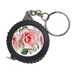 Roses Flowers Wax Flowers Measuring Tape by Pakrebo