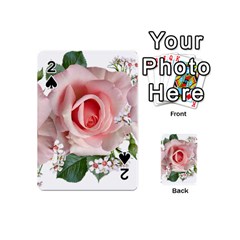 Roses Flowers Wax Flowers Playing Cards 54 Designs (mini) by Pakrebo