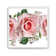 Roses Flowers Wax Flowers Memory Card Reader (square) by Pakrebo