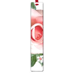 Roses Flowers Wax Flowers Large Book Marks by Pakrebo