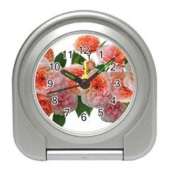 Roses Flowers Arrangement Perfume Travel Alarm Clock by Pakrebo