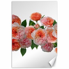 Roses Flowers Arrangement Perfume Canvas 12  X 18  by Pakrebo