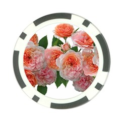 Roses Flowers Arrangement Perfume Poker Chip Card Guard by Pakrebo