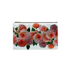 Roses Flowers Arrangement Perfume Cosmetic Bag (small) by Pakrebo