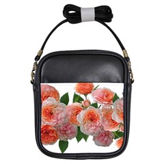 Roses Flowers Arrangement Perfume Girls Sling Bag by Pakrebo