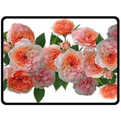 Roses Flowers Arrangement Perfume Double Sided Fleece Blanket (large)  by Pakrebo