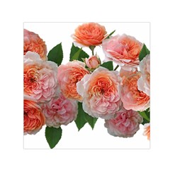 Roses Flowers Arrangement Perfume Small Satin Scarf (square) by Pakrebo