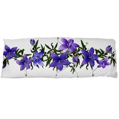 Flowers Blue Campanula Arrangement Body Pillow Case (dakimakura) by Pakrebo